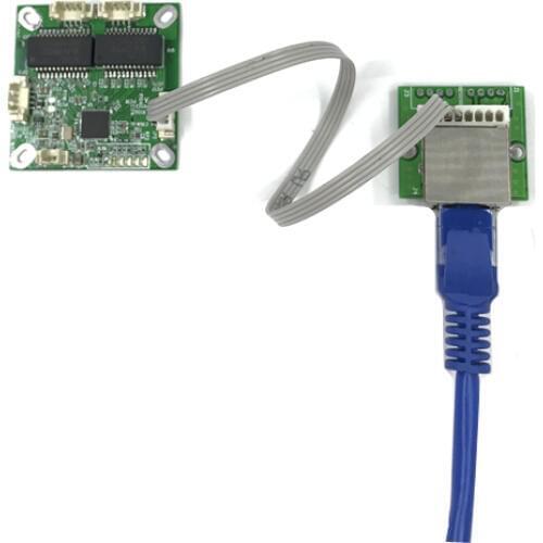 Mini PBCswitch module PBC OEM module mini size3Ports Network Switches Pcb Board mini ethernet switch module 10/100Mbps OEM/ODM