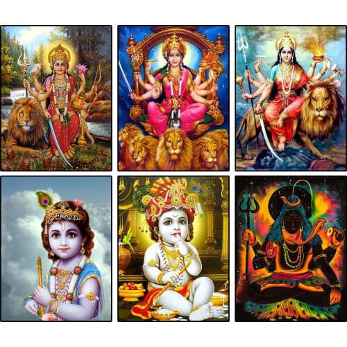 Hinduism 5d DIY Diamond Painting Set Lord Shiva Art Full Drill Square Diamond Mosaic Embroidery Cross Stitch Kits Home Decor Art