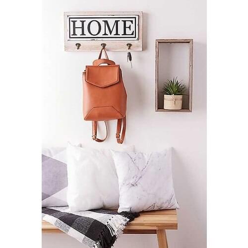 Neone Rustic Doorway Hol Hanger, 3 Hook Robe Hook