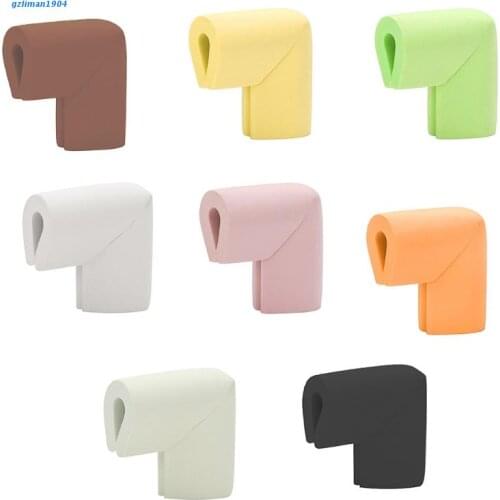 P15D 4 Pcs Soft Rubber Corner Guards Anti-collision Edge Protectors for Child Safety