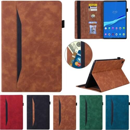 Tablet For Funda Lenovo Tab M10 HD Case 2nd Gen Fashion PU Leather Wallet Cover For Lenovo Tab M10 HD Gen 2 TB-X306X X306F Case