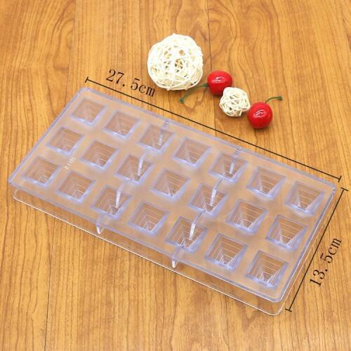 Plastic hard mold chocolate mold 21 even creative DIY baking mold