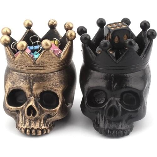Candle Base Home Halloween Mold 3d Skull Candlestick Concrete Resin Plaster Model Mold Halloween Decoration Tools