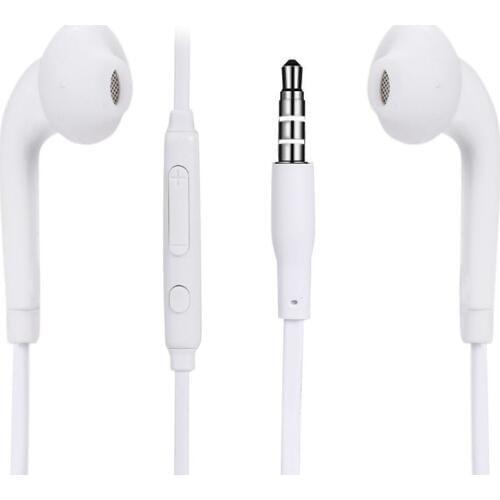 S6 s7 Earbuds New with Mic 3.5mm high quality Earphone for Samsung Galaxy S6 for s7 Edge s8 Earphones wholesale 500pcs/lot