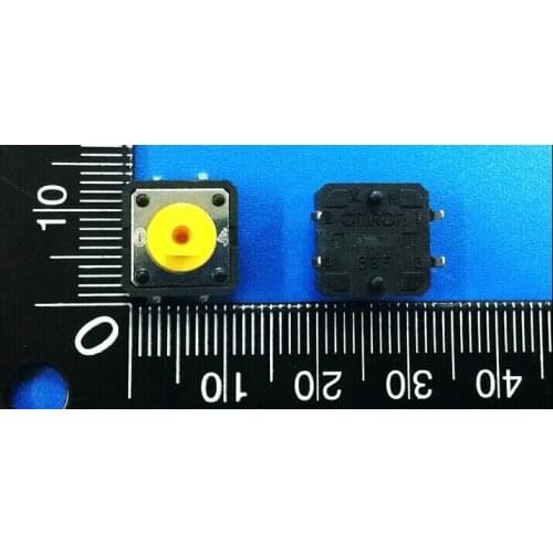 Tact Switch B3F-4055 12*12*7.3 2.55N for Omron *100PCS