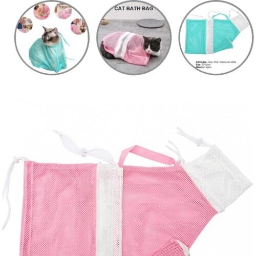 Comfortable Wear-resistant Pet Detachable Bath Washing Grooming Pouch for Friends