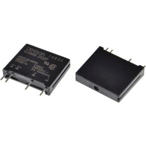 1pcs/lot G3MB-202P-DC5V G3MB-202P DC5V DC-AC PCB SSR In 5VDC,Out 240V AC 2A Solid State Relay