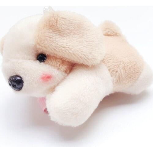 10pcs Fashion Cute Stuffed Doggy Hairpins Animal Doggies W Blusher Alligator Clips Princess Headwear Hair Accessories for Girls