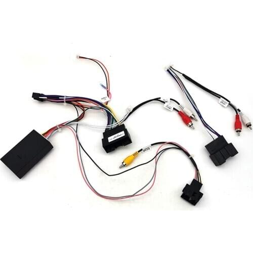 16 PIN Car Audio Cable Adapter With Canbus Box For Ford Focus F150 Ranger Audio Power Wiring Harness