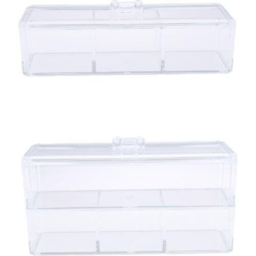 Acrylic Organizer Clear Cosmetics Makeup Case Jewelry Storage Holder Box