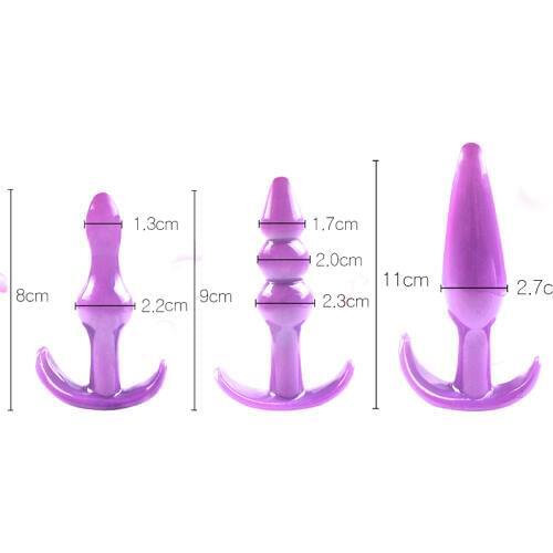 Anal Plug Bead Jelly Toys Dildos Butt Plug Sex Toys for Vagina Balls Woman Men Adult Sex Products Butt Plug Skin Feeling Sexshop