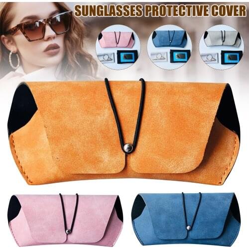 2021 Sunglasses Case Bag Soft Eyeglass Pouch With Elastic String Closure Glasses Storage Bag For Phone Electronic Gadgets Dsa1