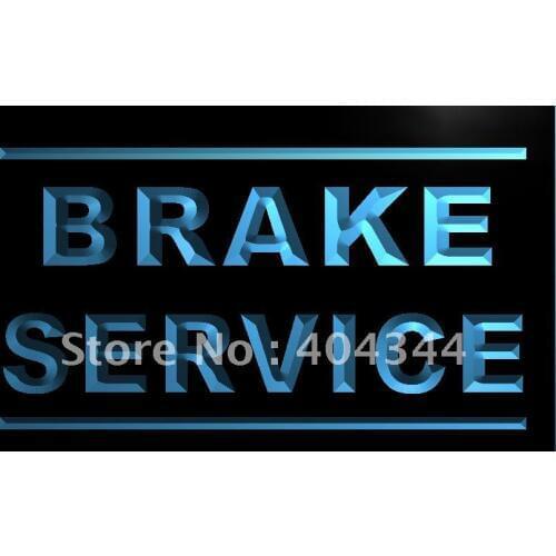 LK274- Brake Service Car Repair LED Neon Light Sign home decor crafts
