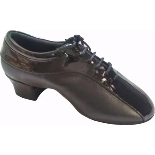Professional & comfortable Mens Latin dance shoes ballroom salsa shoes tango shoes in cow leather 8604