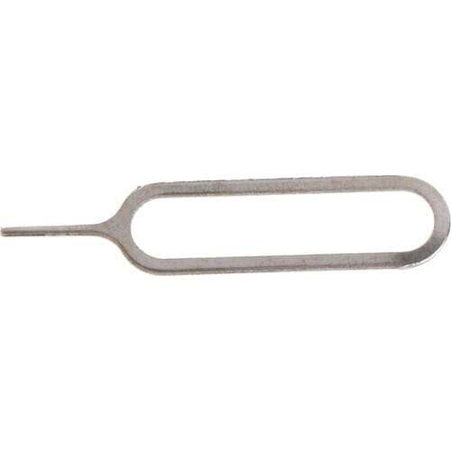 10pcs Sim Card eject Pin Key Tool ejetor pin For huawei p8 lite iPhone X 7 Plus 8 4S xiaomi redmi note 2 3 4X samsung galaxy a5