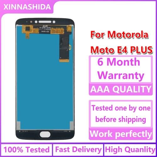 For Motorola Moto E4 Plus XT1770 XT1773 XT1771 XT1772 100% Working LCD Display Touch Screen Digitizer Assembly