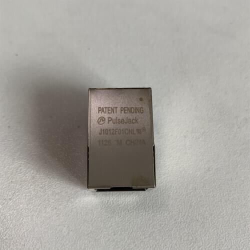 J1012F01 1 Port RJ45 Magjack Connector Through Hole 10/100 Base-TX, AutoMDIX J1012F01CNL