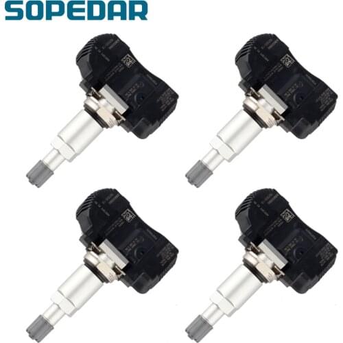SOPEDAR 4PCS Auto Tire Pressure Sensor For BMW M2 i 8 Coupe 3 Sedan F30 F31 F80 433Mhz TPMS 36106881890 36106856209 6855539