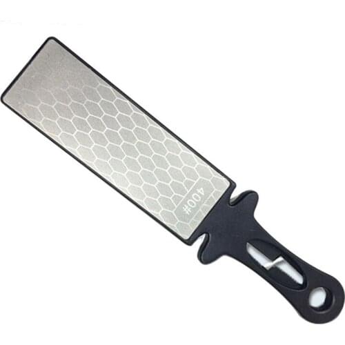 Diamond Dual Side Whetstone Professional Kitchen Sharpening Grinder Ceramics 400 /1000