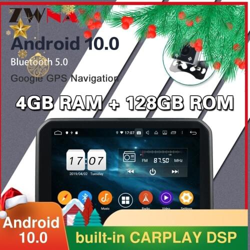 4G128G 2 din IPS screen Android 10.0 Car Multimedia player For Suzuki Ignis 2017+ BT radio audio stereo WiFi GPS navi head unit