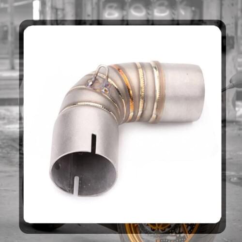 For HONDA CB1000R CB 1000R 2010 2011 2012 Motorcycle 51mm Exhaust Middle Link Pipe Connection Pipe Moto Escape Accessory Slip-on