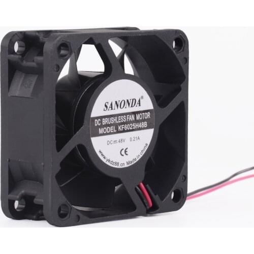 Double ball bearing 6025 48 v 0.21 A 2 line switch inverter fan large air cooling fan