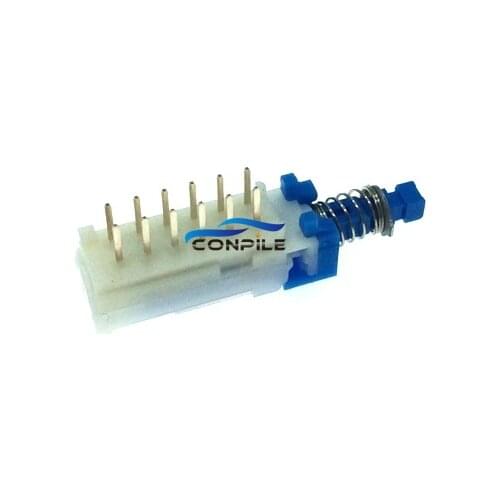 For ALPS key switch double row 12 feet piano key with lock switch mixer button switch self-locking 32mm home phone