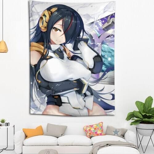Hot Sale Custom High Quality Anime KEMONO FRIEND Wall Hanging HD Landscape 3D Printing Digital Printing Home Decoration Tapestry