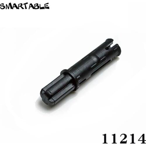 Smartable MOC Technic Axle with long Pin 1x3 block parts set creative Toys Compatible technic 11214 100pcs/lot