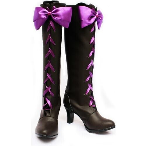 Black Butler Alois Trancy Cosplay Shoes Boots Halloween Cosplay Prop Custom Made