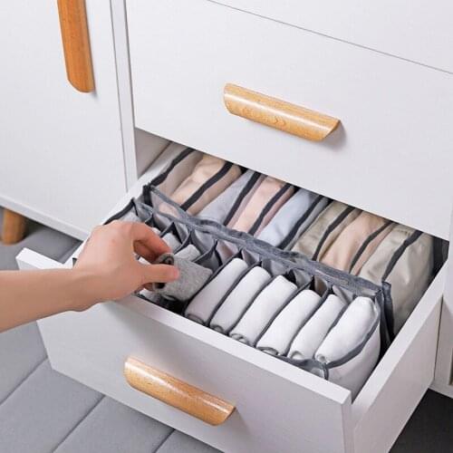Underwear Bra Organizer Storage Box Drawer Closet Organizers 11 Girds Home Separated Underwear Scarfs Socks Bra Drawer Divider
