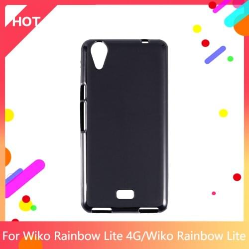 Rainbow Lite 4G Case Matte Soft Silicone TPU Back Cover For Wiko Rainbow Lite Phone Case Slim shockproof