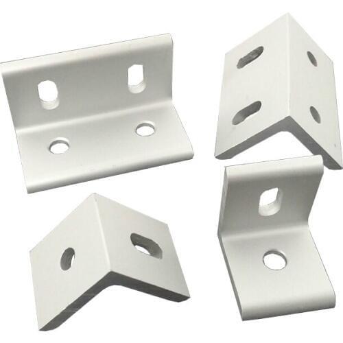 Adjustment connector Corner Angle Bracket Connection Joint for Aluminum Profile 2hole / 4hole 3030/4040/6060/8080