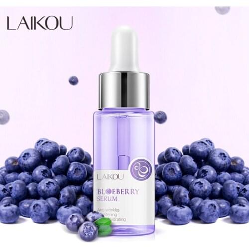 17ml Blueberry Brighting Skin Face Serum Anti Wrinkle Face Serum Shrink Pores Anti-Aging Moisturizing Face Care Skin Care TSLM1