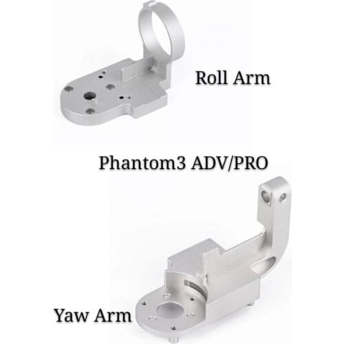 Repair Parts for DJI Phantom3 ADV/PRO Drone Gimbal Camera Yaw/Roll Arm (Used)