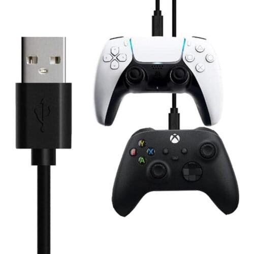 Type C USB Charger Cable Power Supply Cord for Sony PS5/Xbox series X xsx Controller Switch Pro Gamepad NS Lite Charging Wire