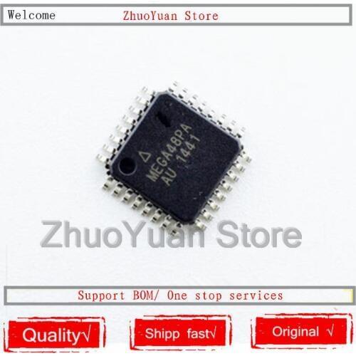 100PCS/lot ATMEGA48PA-AU MEGA48PA-AU ATMEGA48PA ATMEGA48 TQFP32 IC chip New original In stock