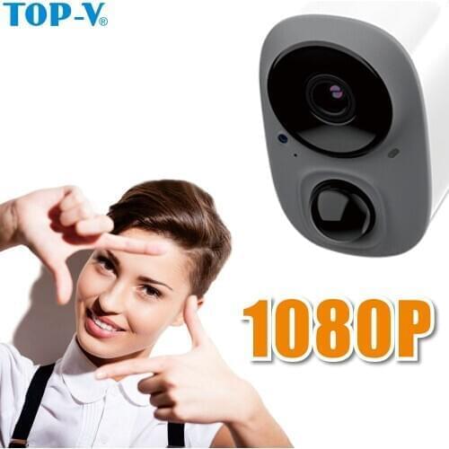 2-Way Audio Night Vision Home Wireless Rechargeable Battery-Powered Full Hd wifi Security Camera