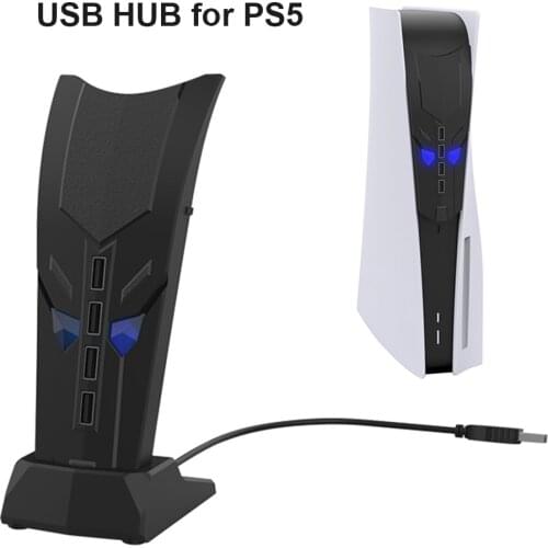 4 Ports USB2.0 Hub High Speed Expansion Hub Splitter Adapter for PS5 PS4 Xbox One S Series X N-Switch Game Console Accessories