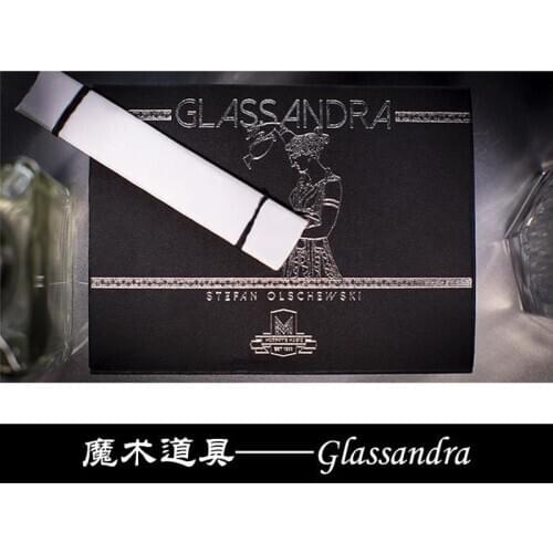 Glassandra (Gimmick and Online Instructions) Magic Tricks Magia Prediction Device Close Up Illusions For Professional Magicians