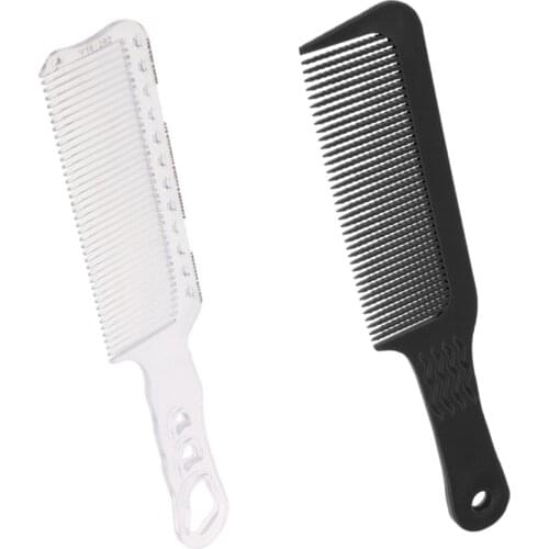 2x Barber Plastic Haircutting Flattop Comb 9'' Large Detangling Comb