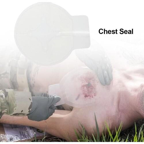 Chest Seal Quick Useful Chest Wound Emergency Occlusive Dressing Bandage First Aid Kit Accessories