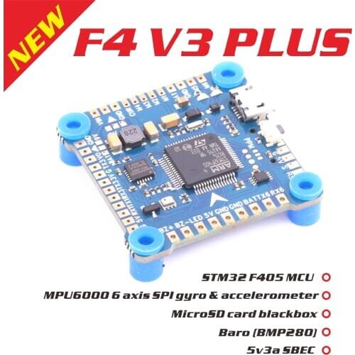 New Betaflight F4 v3s Plus Flight Control OSD 2-6S Two way 3A BEC 9V Pad design 30.5x30.5mm Quadcopter Drone RC FPV Racing