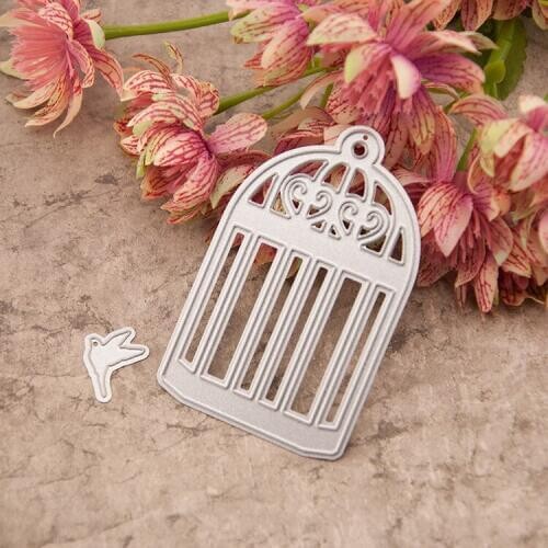 Metal bird cage Cutting Dies Stencils for DIY Scrapbooking/photo album Decorative Embossing DIY Paper Cards