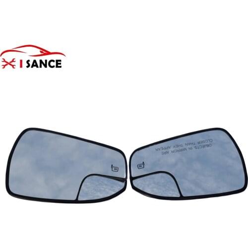 Pair Left & Right Heated Side Mirror Glass Rear View For Ford Fusion 2013-2020 DS7Z17K707A,DS7Z17K707F