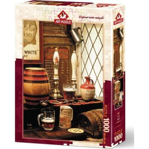 Art Puzzle Bar 1000 Piece Jigsaw Puzzle