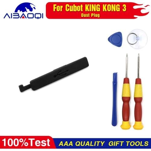USB Dust-Proof Port Rubber stopper For 5.5 inch Cubot King Kong 3/Kingkong 3 Smartphone Perfect Replacement Parts Free Tools