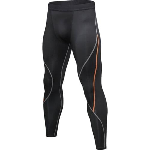 Bodybuilding Sport Running Leggings Jogging Pants Men New Fitness Tights Base Layer Trousers Sweat Gym Compression Pants