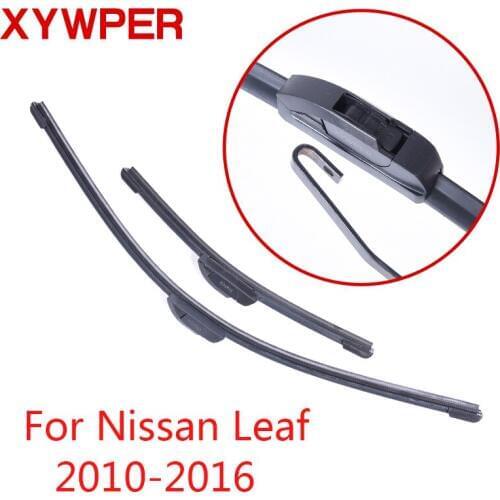 XYWPER Wiper Blades for Nissan Leaf 2010 2011 2012 2013 2014 2015 2016 26"&16"Car Accessories Soft Rubber Windscreen wipers