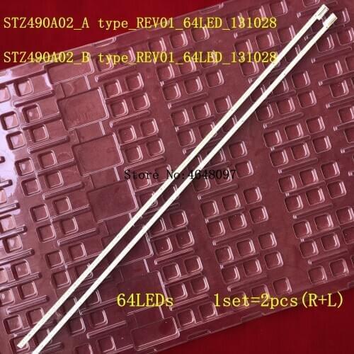 LED Backlight strip 64 lamp For TCL 49"TV L49E5700A STZ490A02_A/B MT4851D01-1 49UD1000 CS0T49_B A MPEG CS0T49LB02